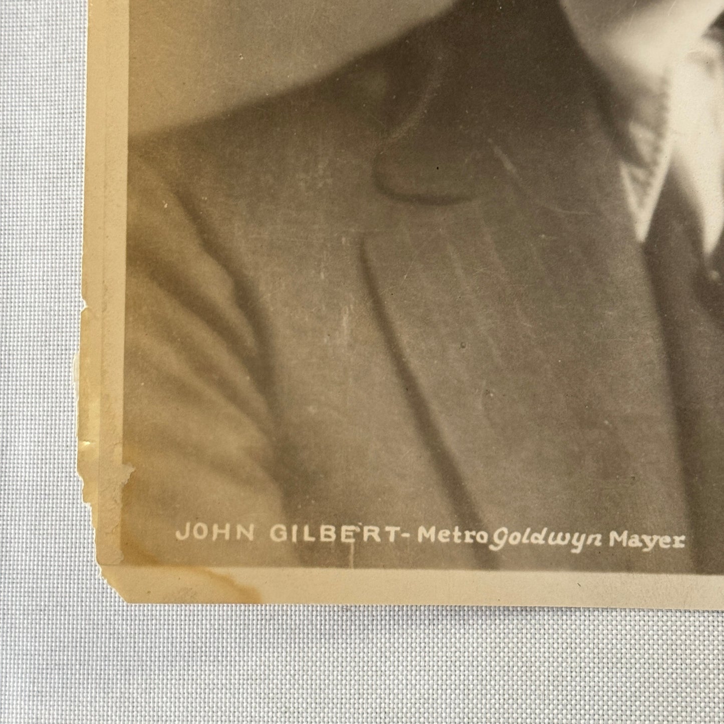 Vintage Movie Press Photo Photograph Actor John Gilbert MGM Metro Goldwyn Mayer