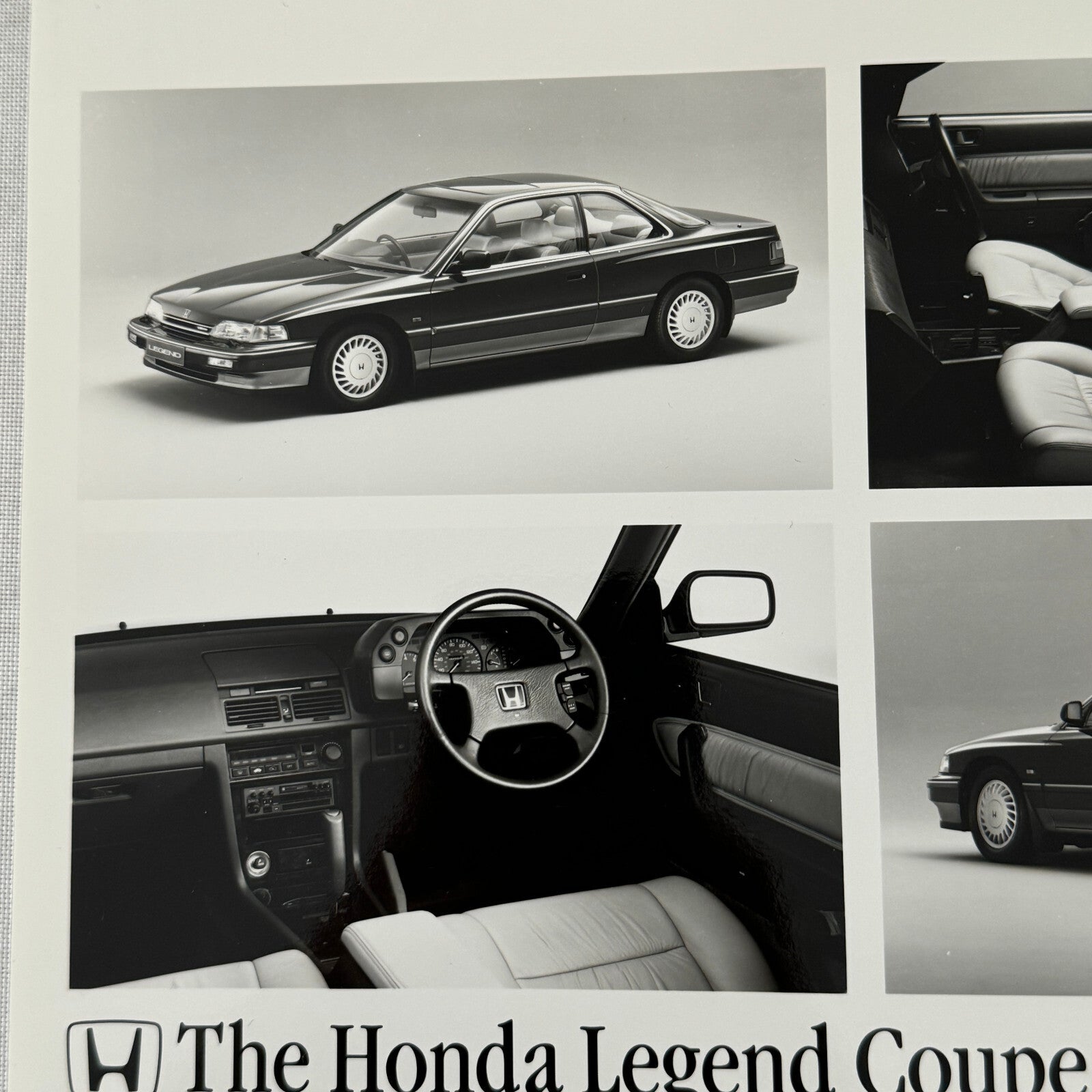 Honda Legend Coupe Car Factory Press Photo Photograph