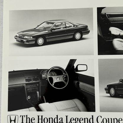 Honda Legend Coupe Car Factory Press Photo Photograph