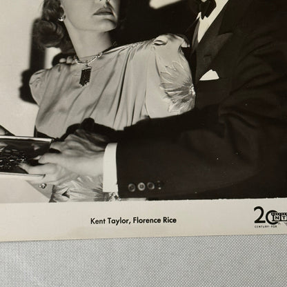Girl in 313 Movie Still Press Photo Photograph Kent Taylor Florence Rice TV