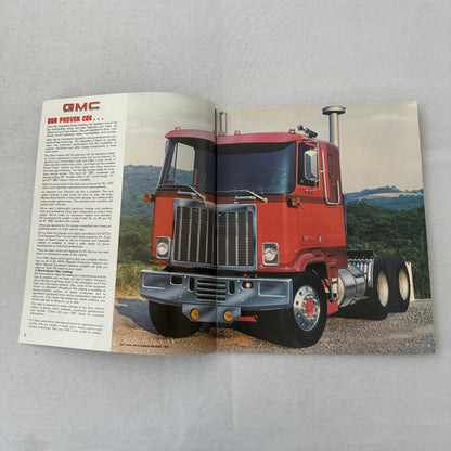 GMC Astro Truck Sales Brochure Catalog Advertising Vintage