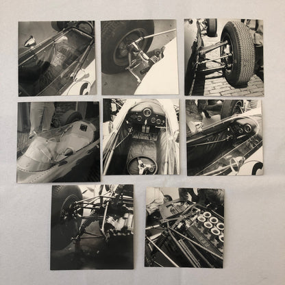 Vintage Racing Photo BRM Car 1963 Zandvoort Grand Prix Lot of 8