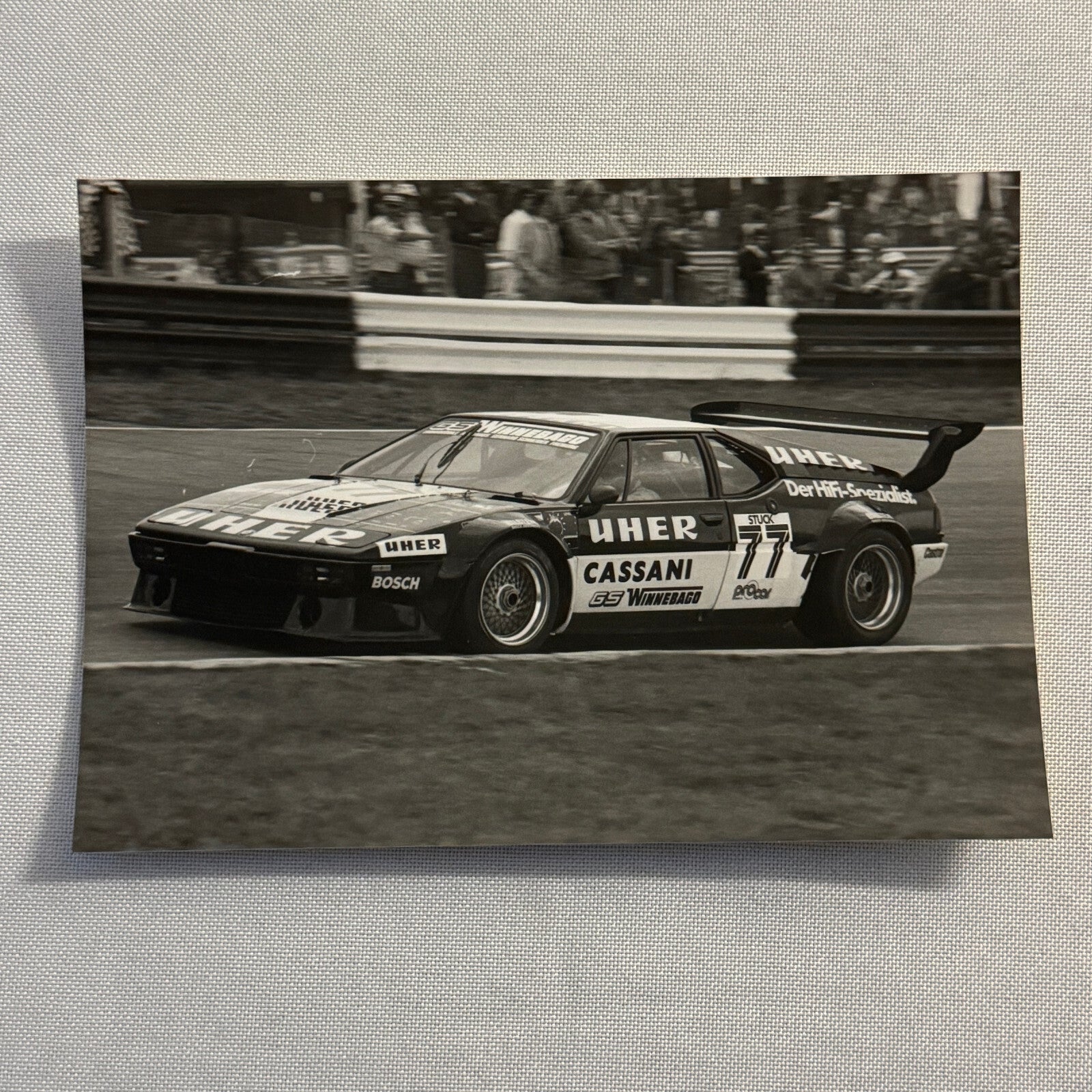 BMW M1 Racing Car Series Photo Photograph