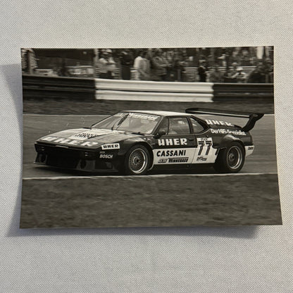 BMW M1 Racing Car Series Photo Photograph