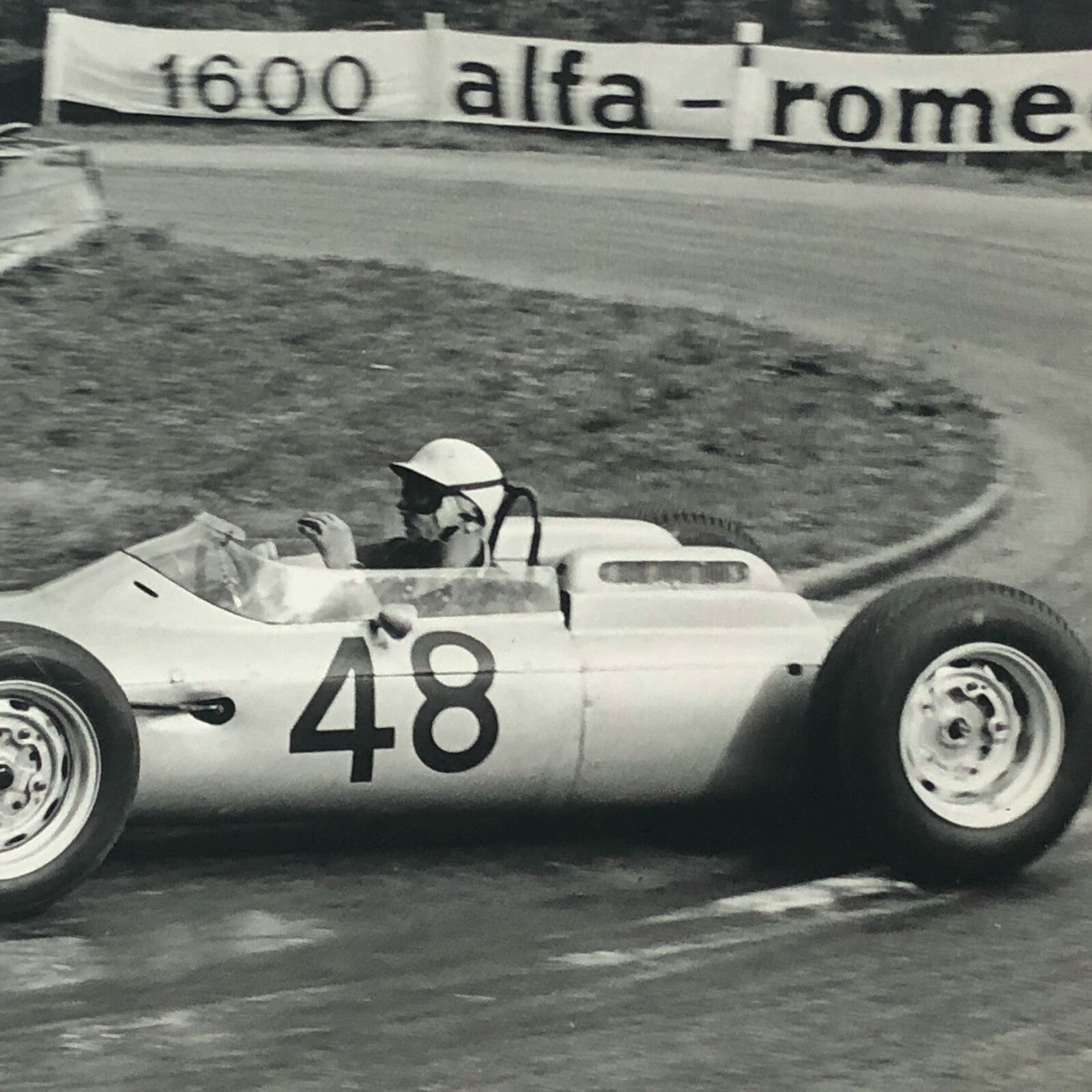 1962 Joakim Bonnier Porsche Racing Car Photo Photograph 