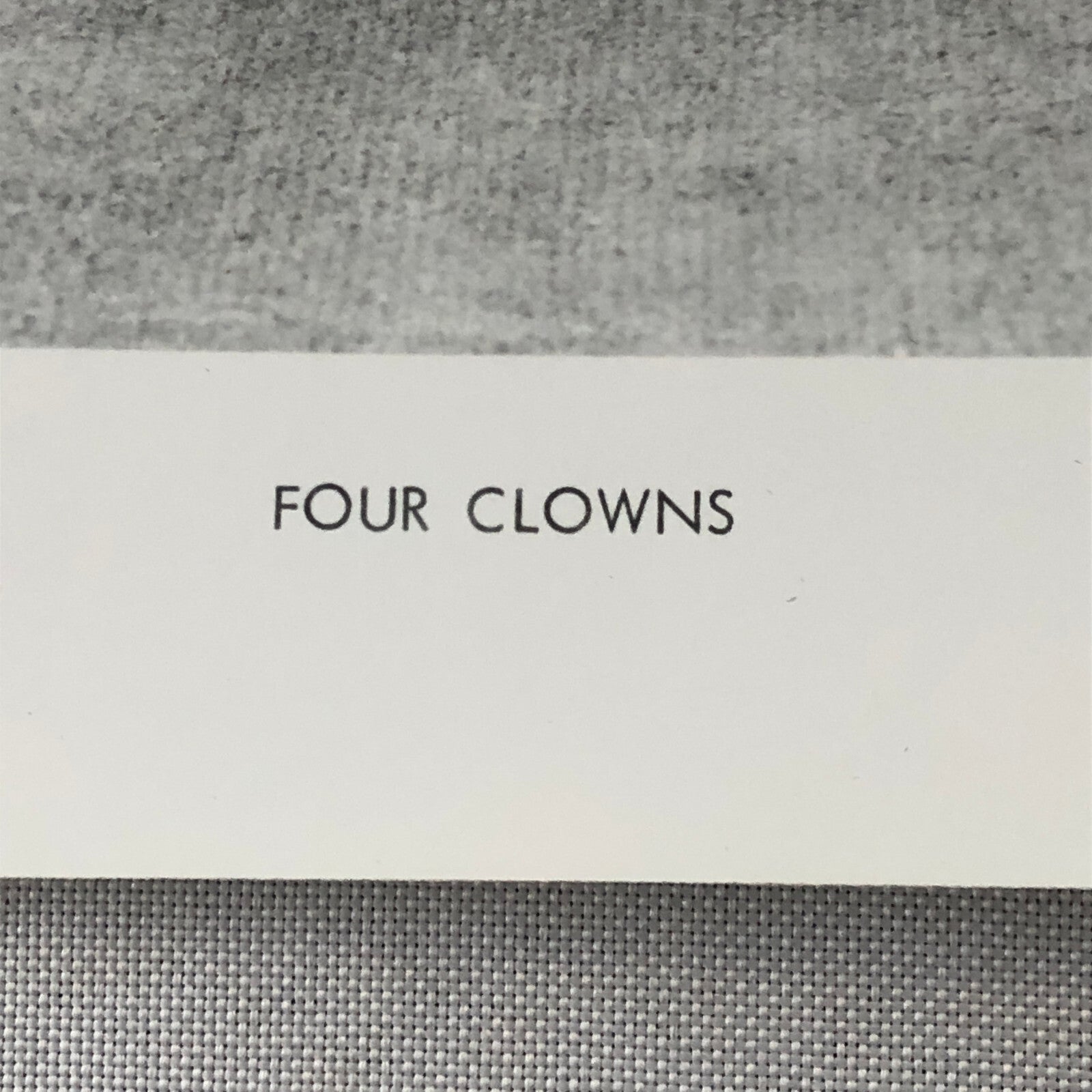 Laurel and Hardy Four Clowns Movie Film Press Photo Photograph Print