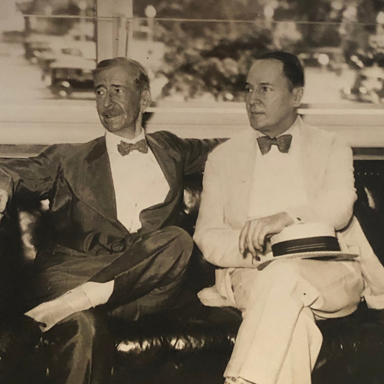Press Photo Photograph Army Navy Heads Admiral Standley Douglas MacArthur + 1933