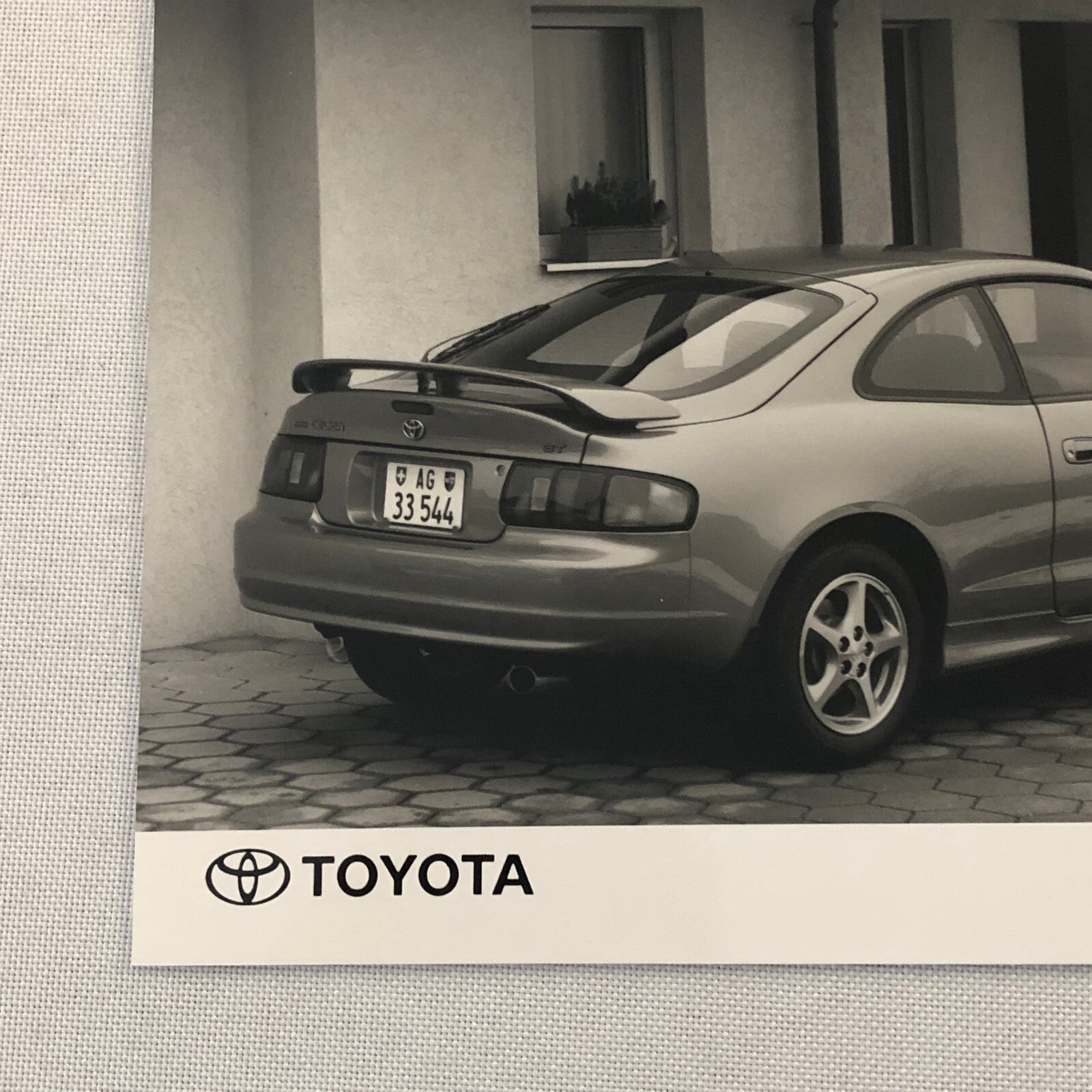 Toyota Celica 2.0 GT Car Factory Press Photo Photograph