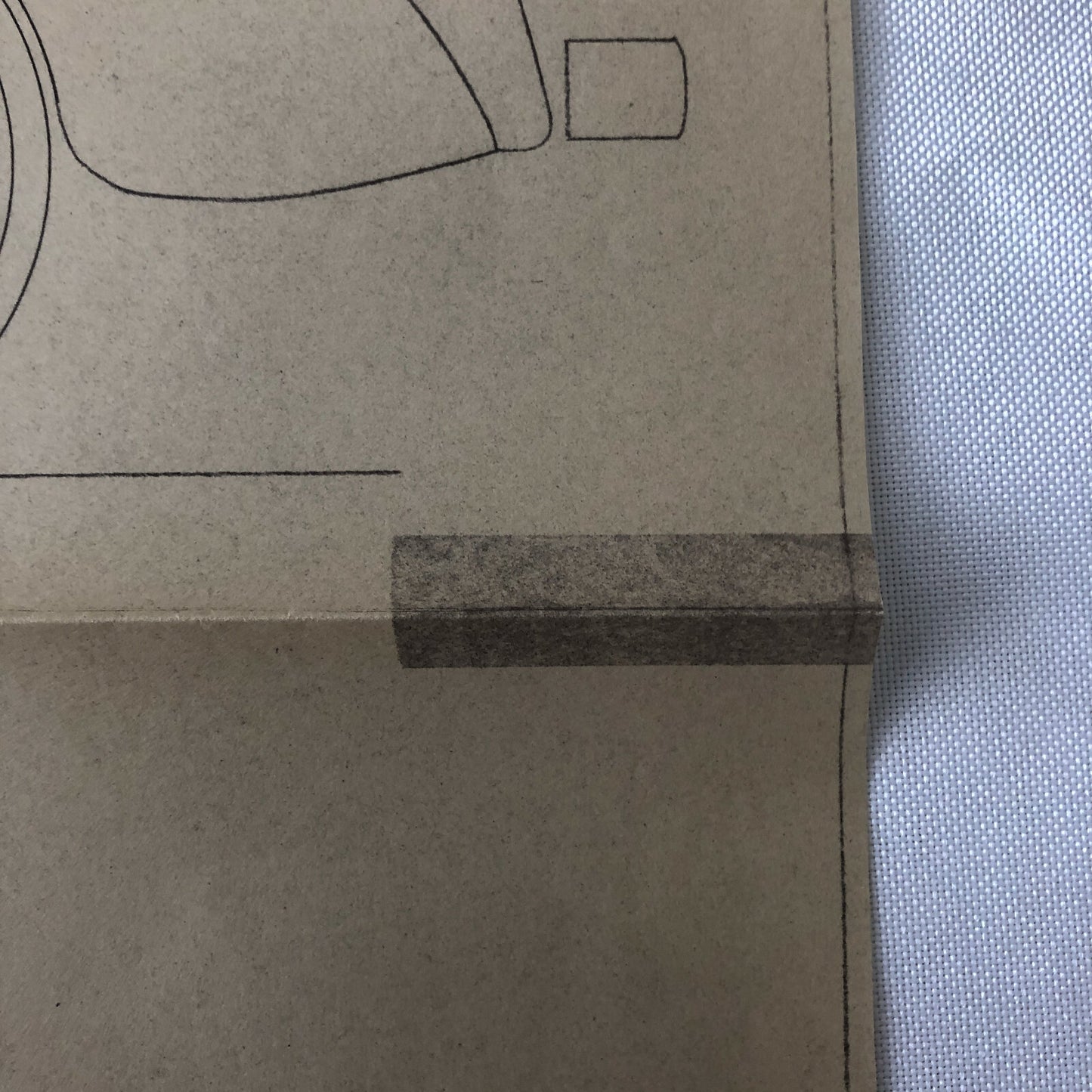 1936 Coachbuilder Car Design Blueprint Rendering Blue Print Coupe Cabriolet 