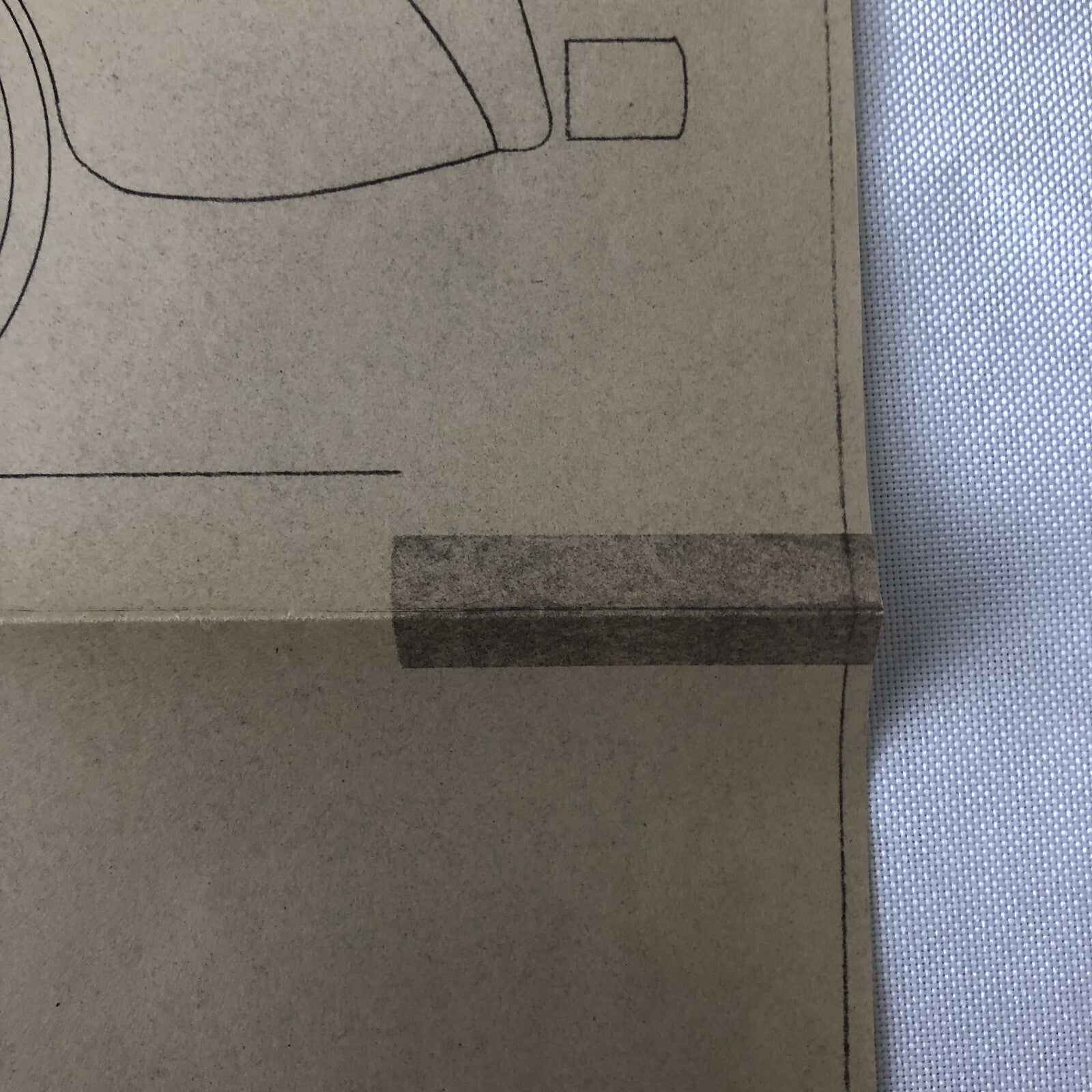 1936 Coachbuilder Car Design Blueprint Rendering Blue Print Coupe Cabriolet 