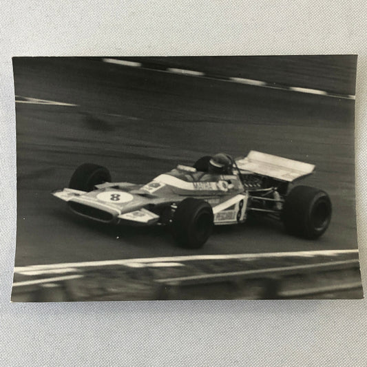 Vintage Racing Car Photo Photograph - Jean Pierre Beltoise Matra M57 1968 