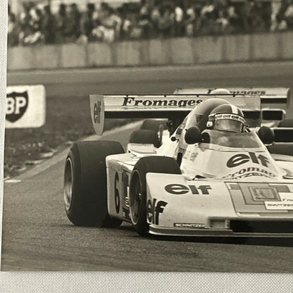 Vintage 1975 Formula 2 F2 Racing Photo Photograph Nogaro Grand Prix Jabouille