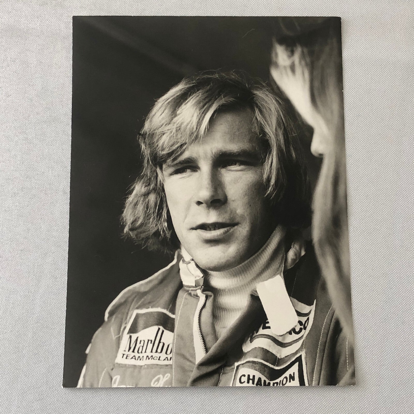 James Hunt Grand Prix Formula One F1 Racing Driver Portrait Photo Photograph
