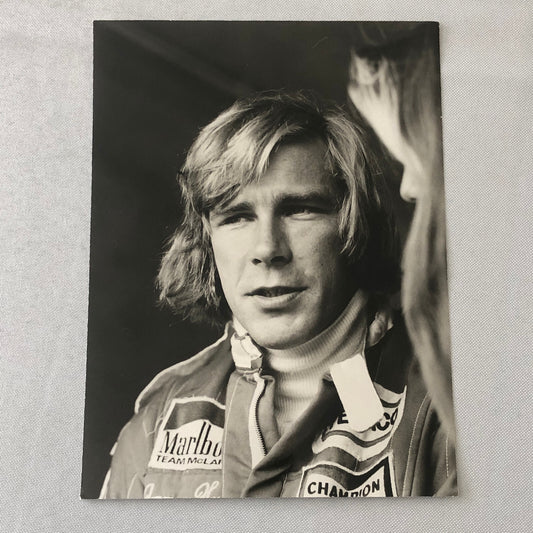 James Hunt Grand Prix Formula One F1 Racing Driver Portrait Photo Photograph