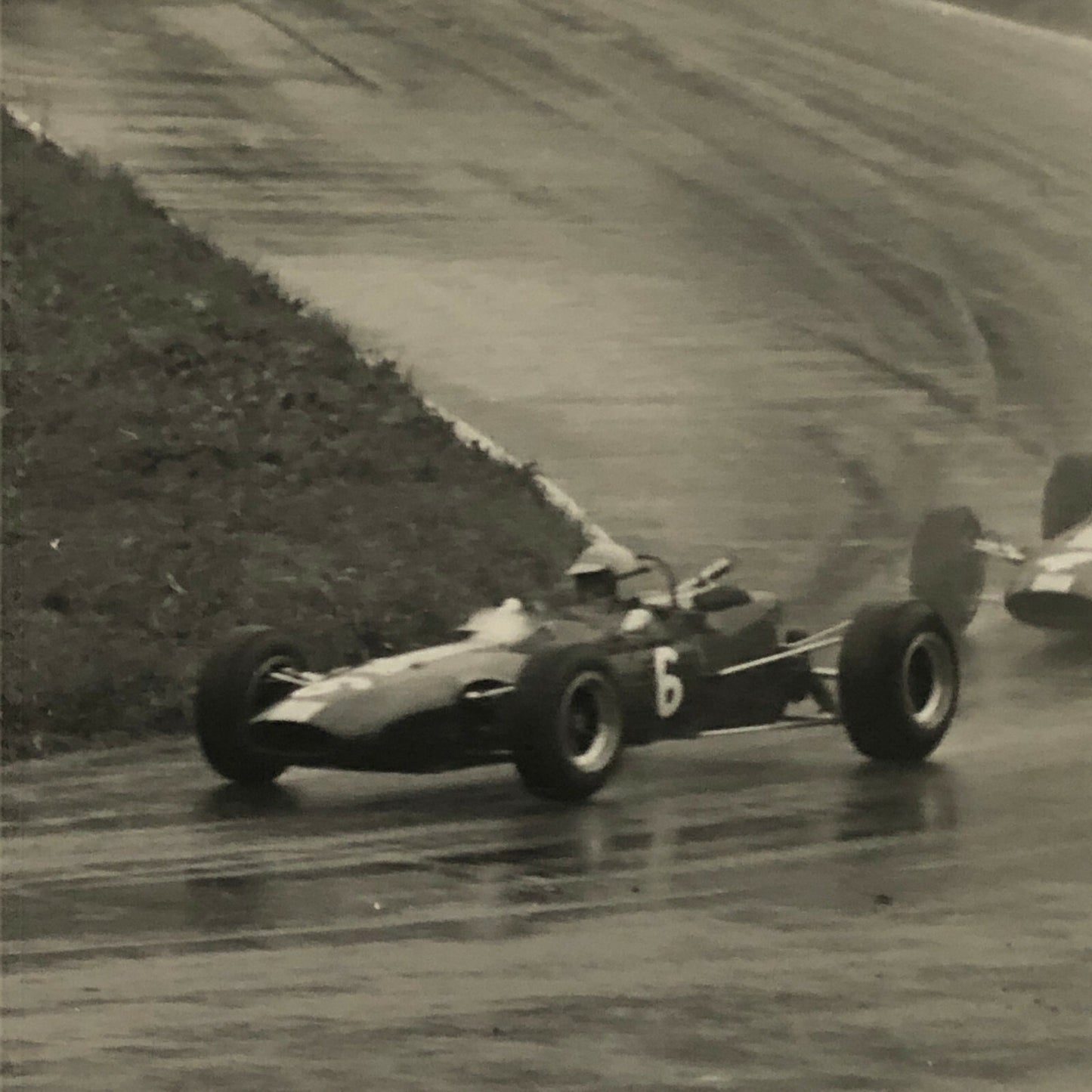 Vintage Grand Prix Racing Car Photo Photograph Print 