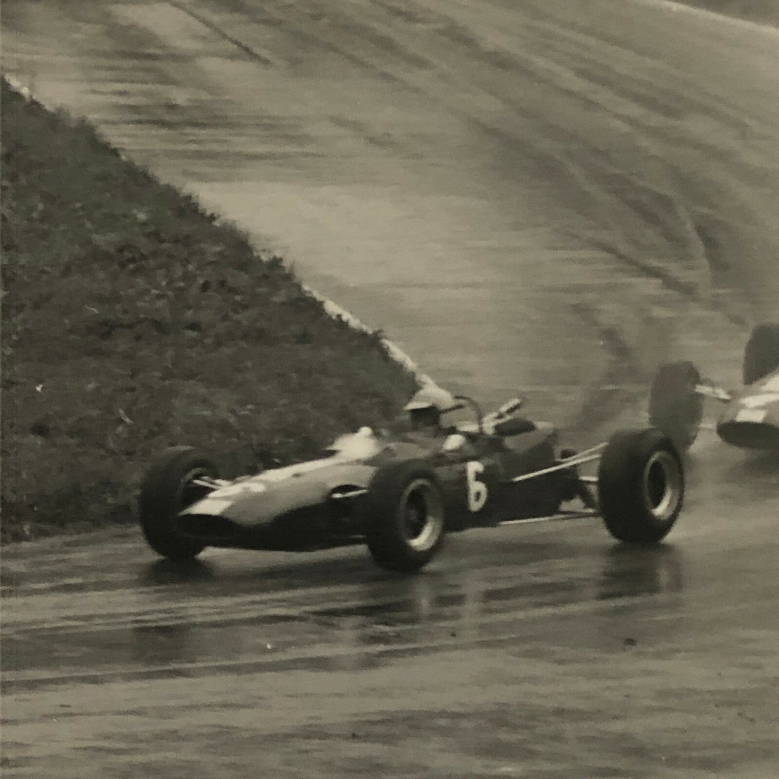 Vintage Grand Prix Racing Car Photo Photograph Print 