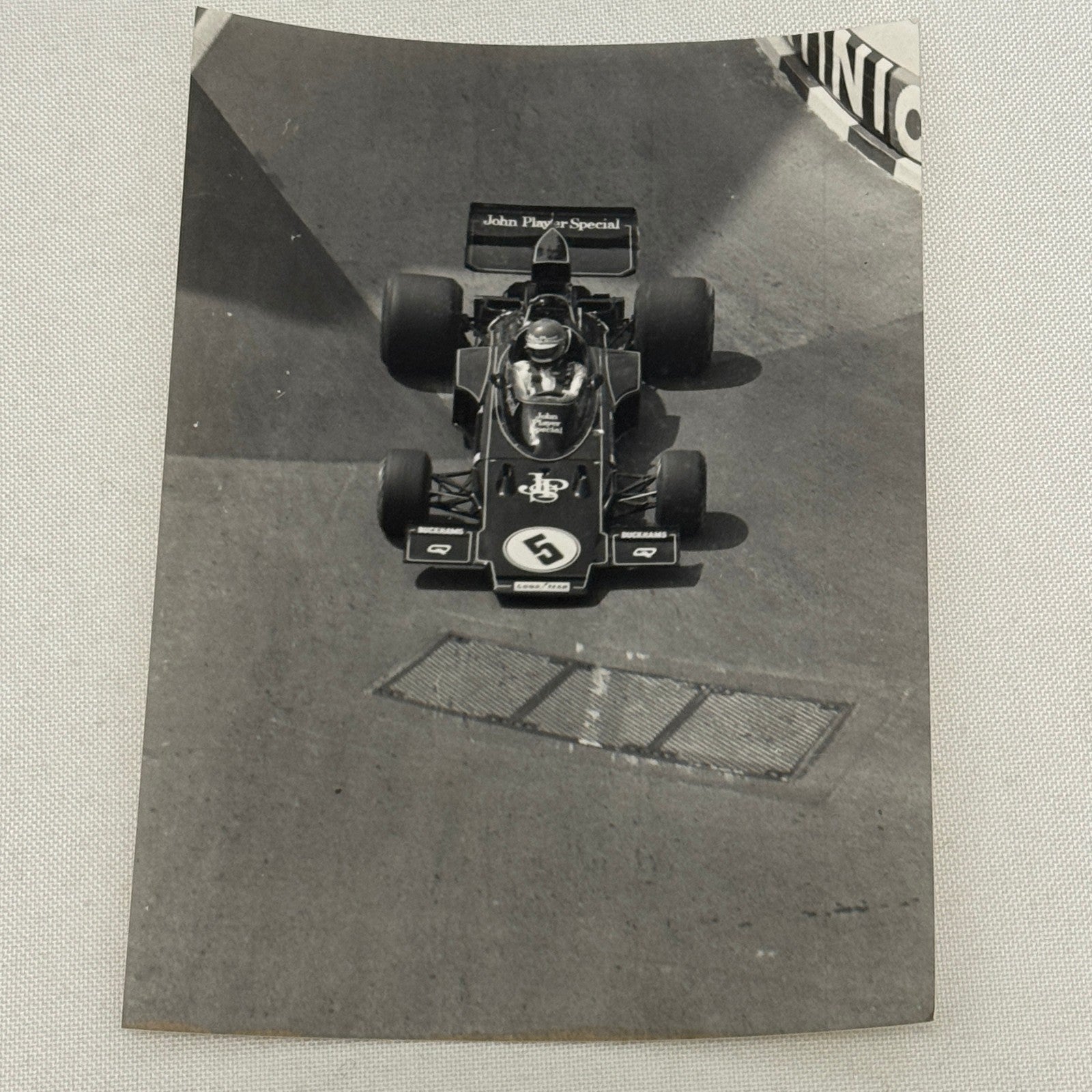 Vintage Racing Photo Lotus Ford 1975 Monaco Grand Prix Race F1 Ronnie Peterson