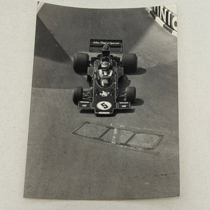 Vintage Racing Photo Lotus Ford 1975 Monaco Grand Prix Race F1 Ronnie Peterson