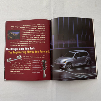 2001 Chrysler PT Cruiser Car Sales Brochure Catalog Advertising Canadian