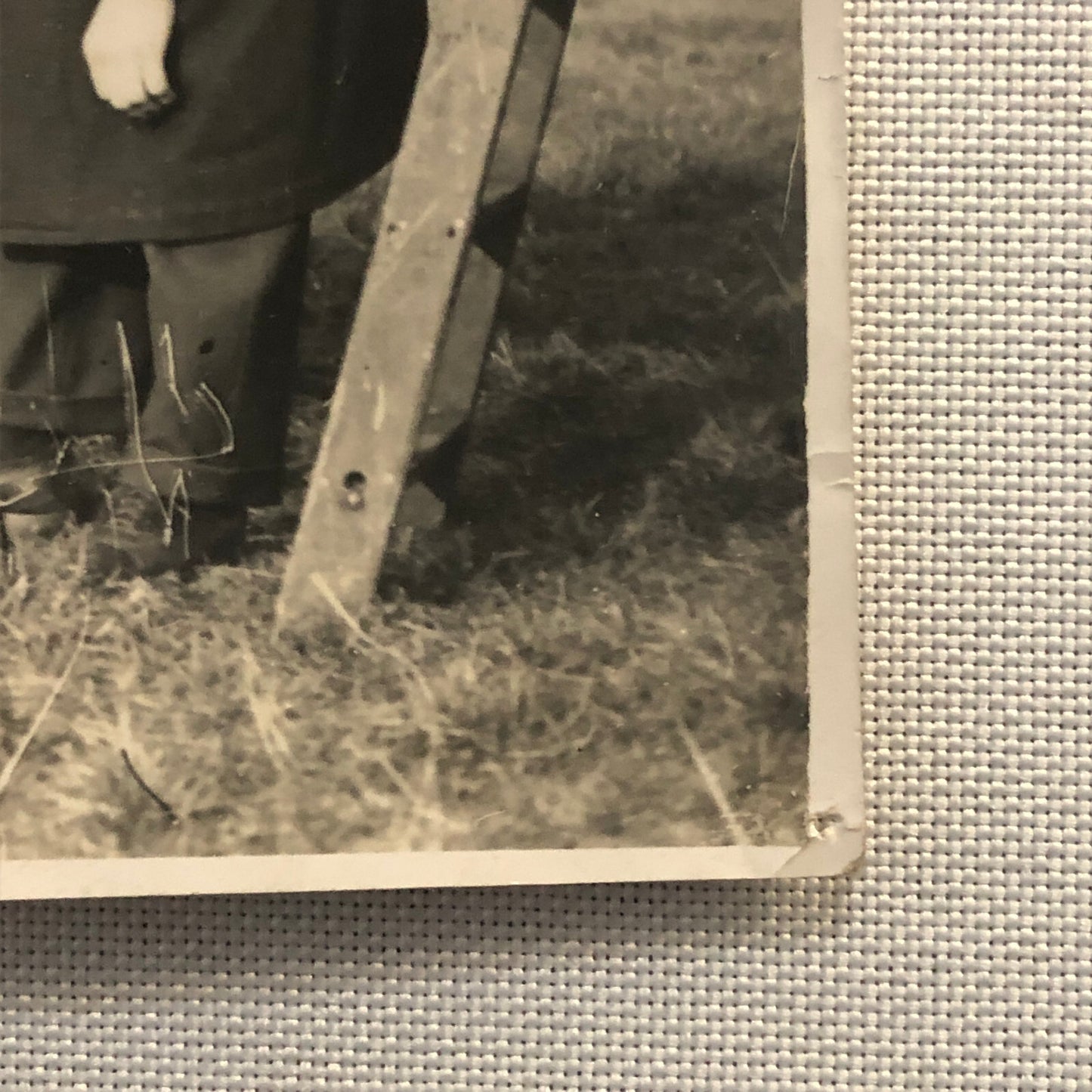 Hannibal Aircraft Landing Wheel with Ford Car Press Photo Photograph Airplane