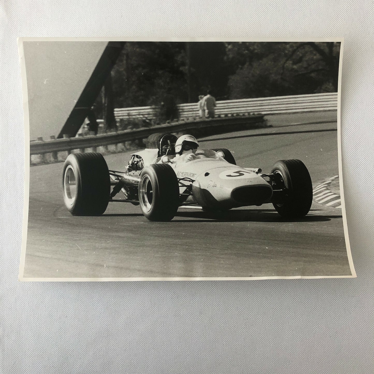 Vintage Racing Car Photo Photograph Print 