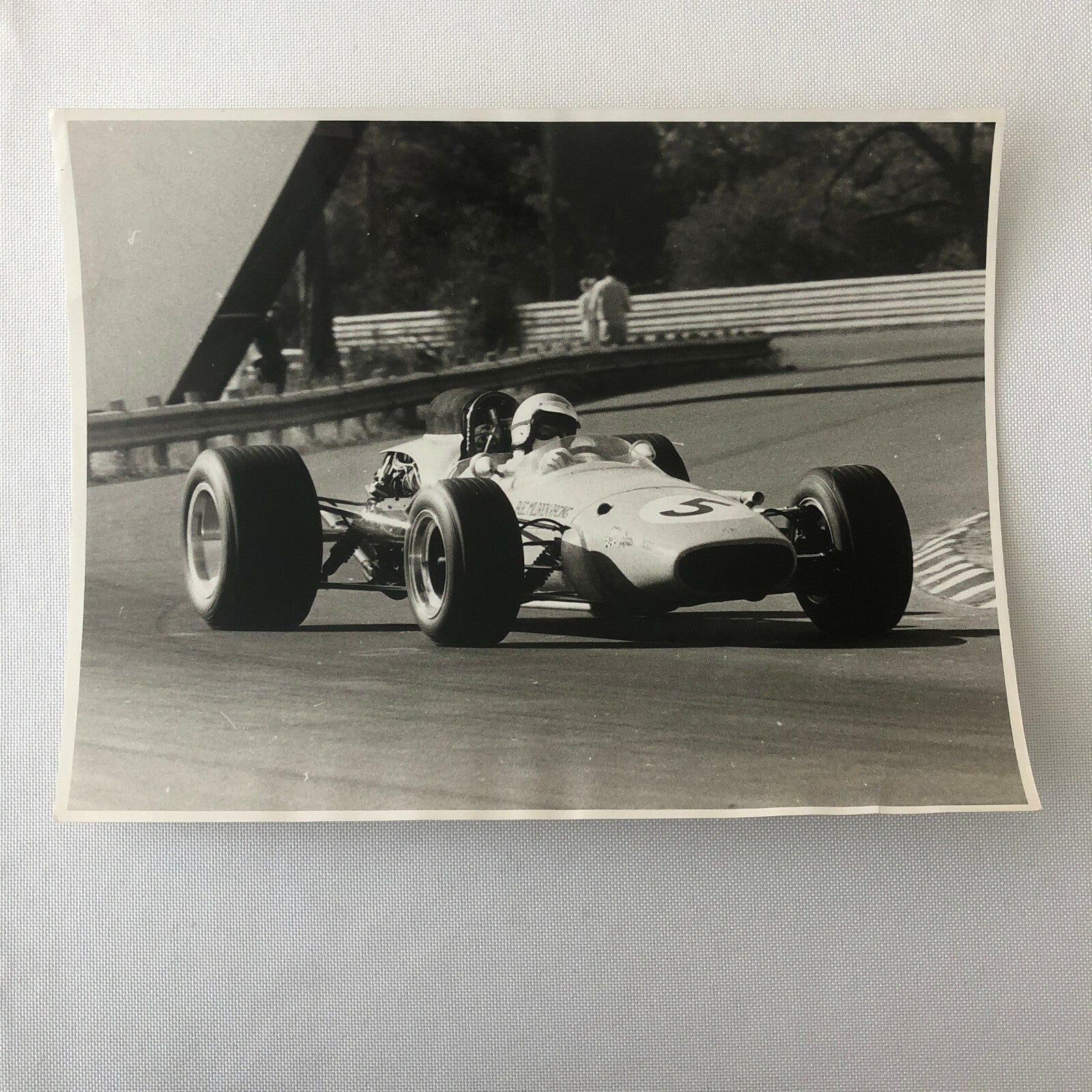 Vintage Racing Car Photo Photograph Print 