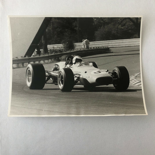 Vintage Racing Car Photo Photograph Print 