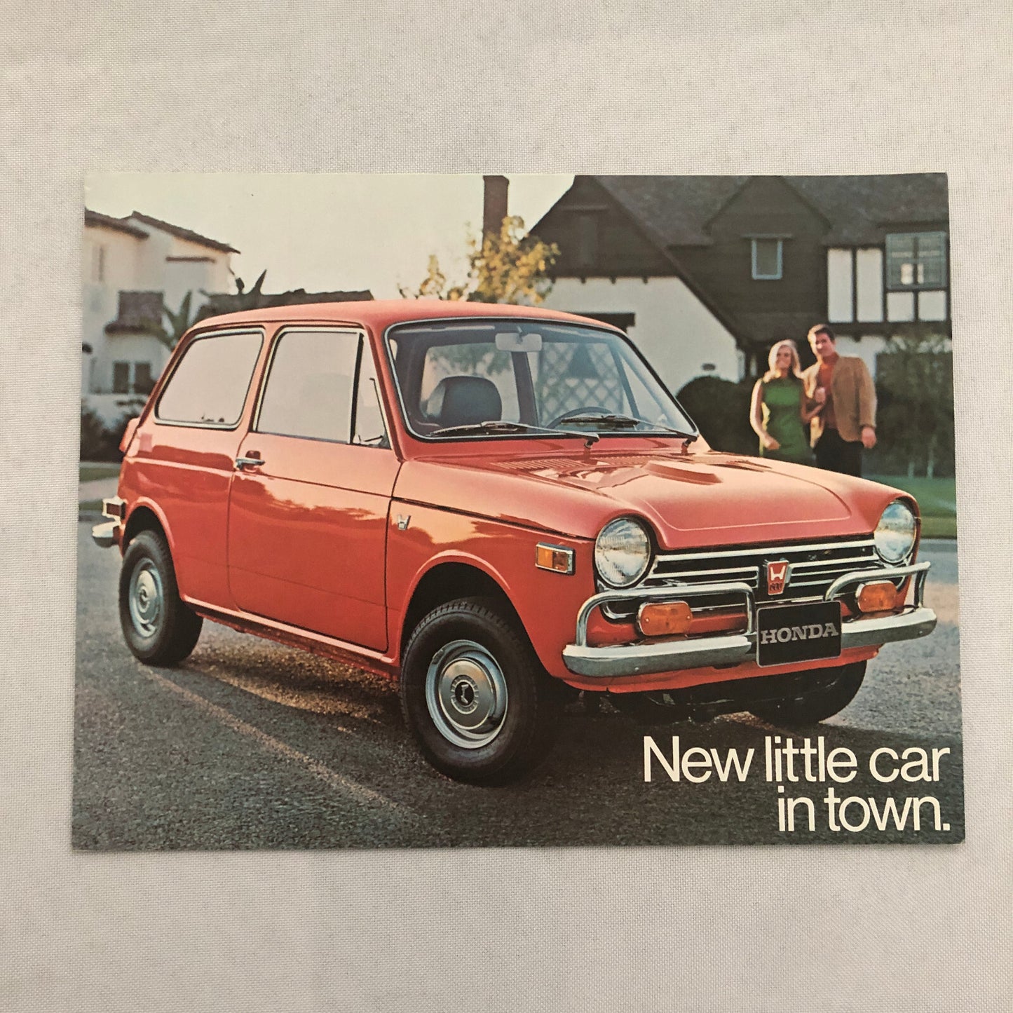 Vintage Honda 600 Sedan Car Sales Brochure Catalog Advertising