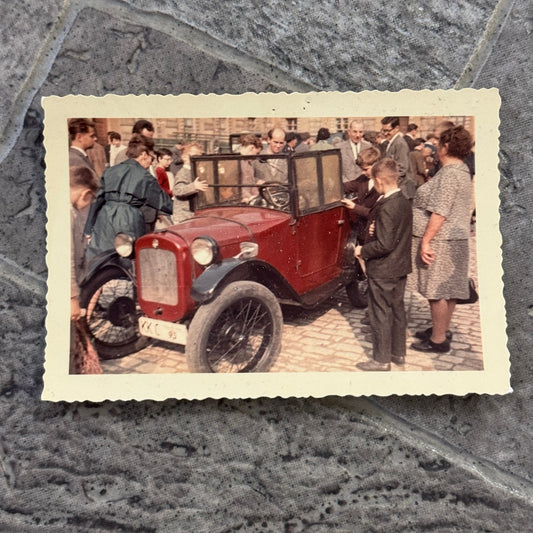 Vintage Austin Seven Chummy Car Photo Photograph Snaphshot Austin Chummy 7