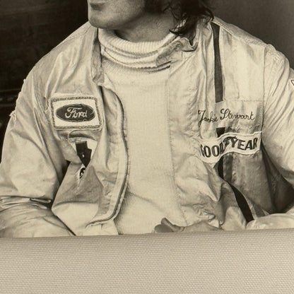 Vintage Racing Photo 1971 German Grand Prix Race Jackie Stewart Motorsport