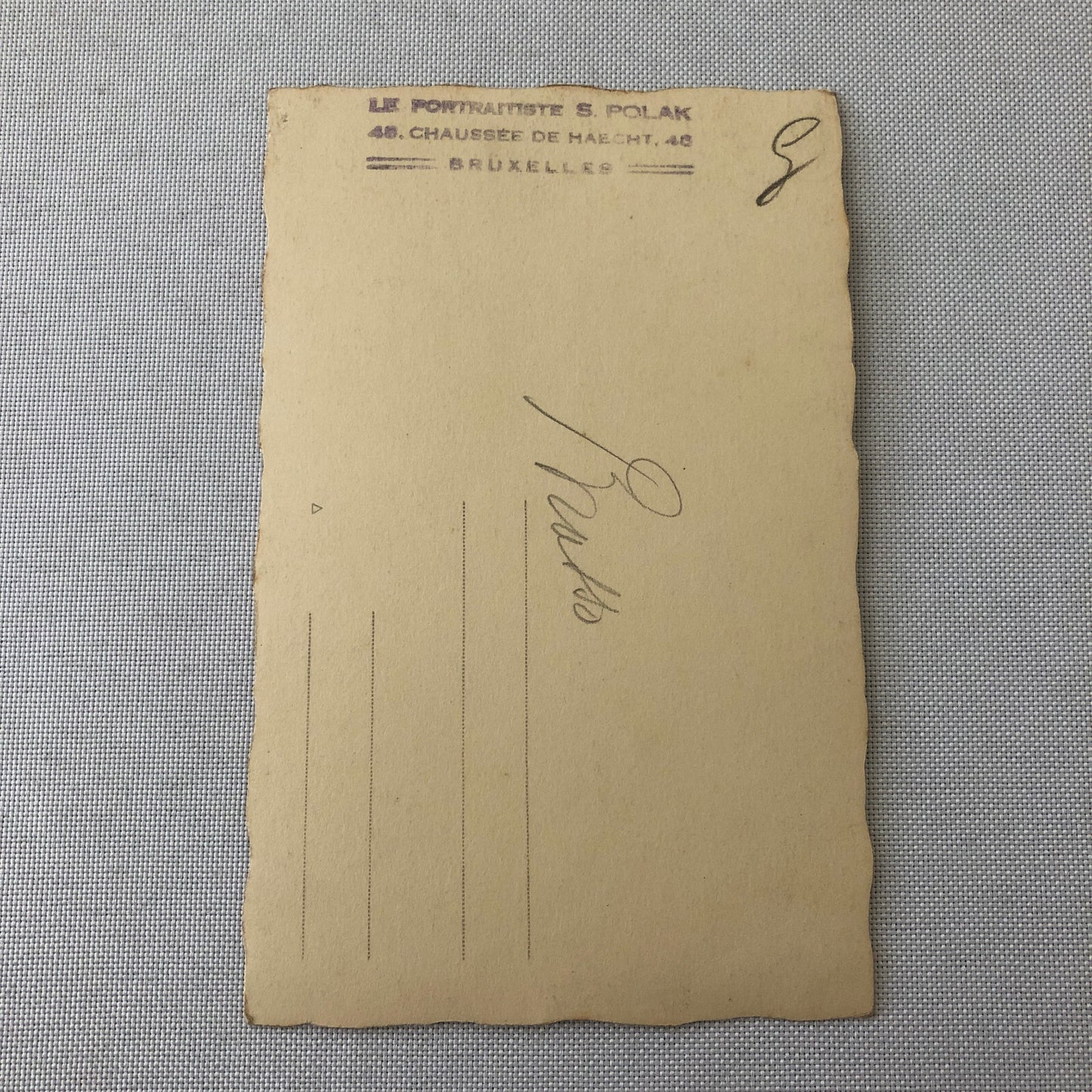 Circus Performer Photo Photograph Print Belgium Vintage