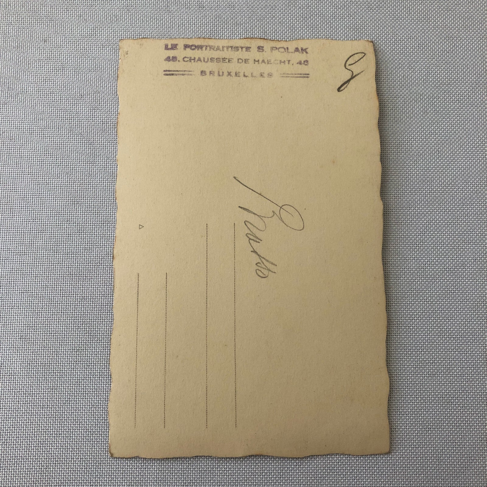 Circus Performer Photo Photograph Print Belgium Vintage