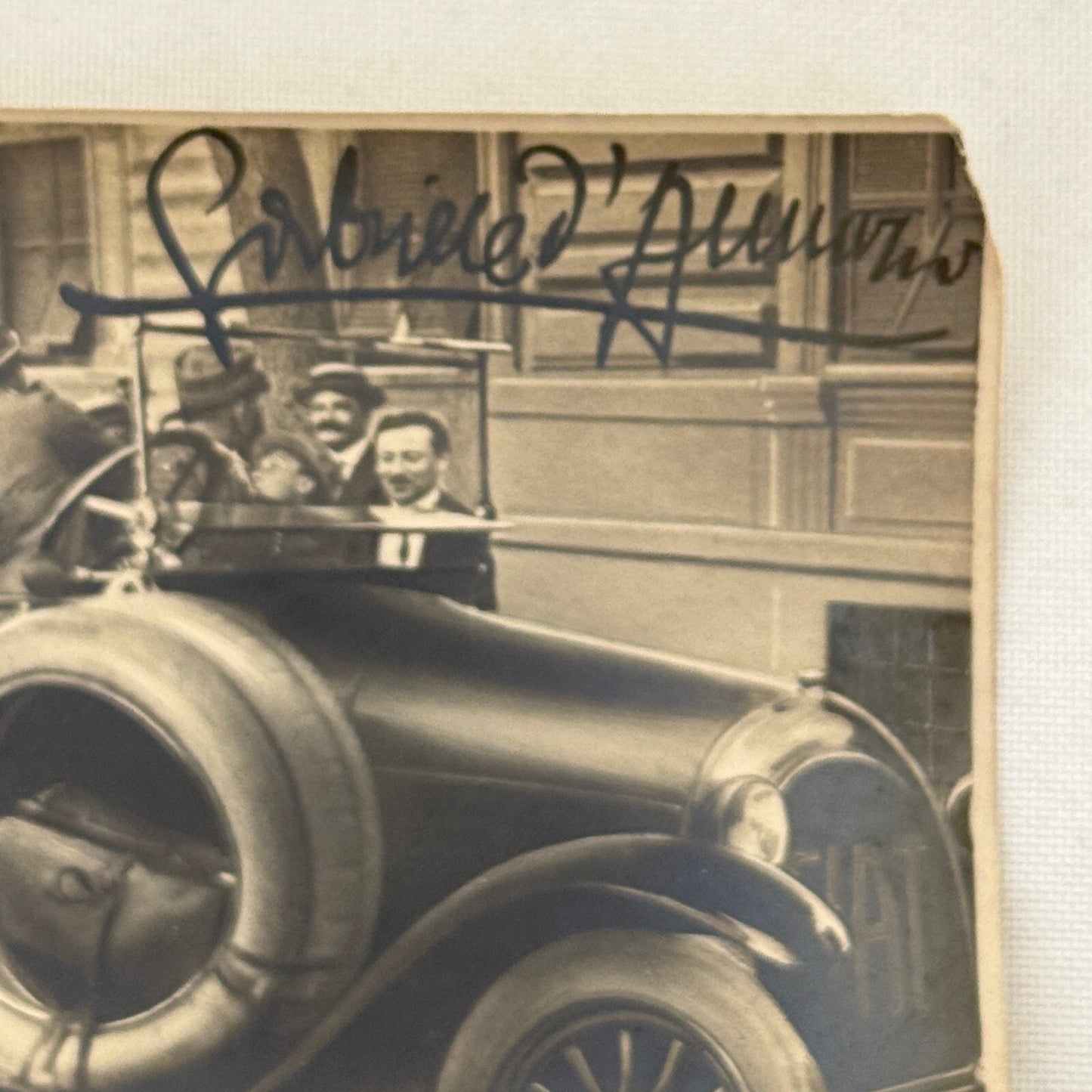 Antique Fiat Car Automobile Photo Photograph Vintage