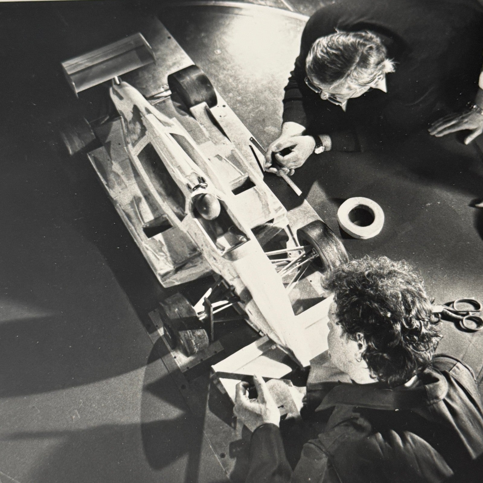 Porsche Quaker State Indy Car Racing Design Factory Press Photo Photograph Print