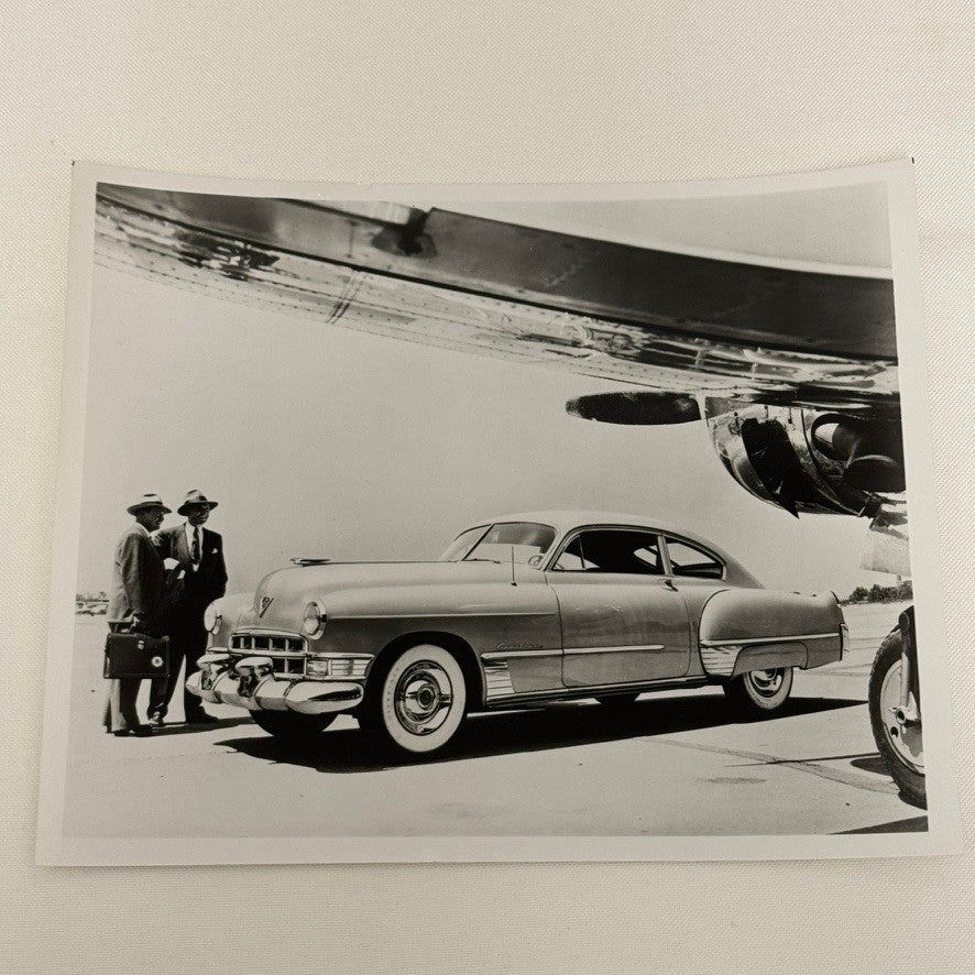 Vintage 1949 Cadillac Fastback Car Automobile Photo Photograph Modern Print