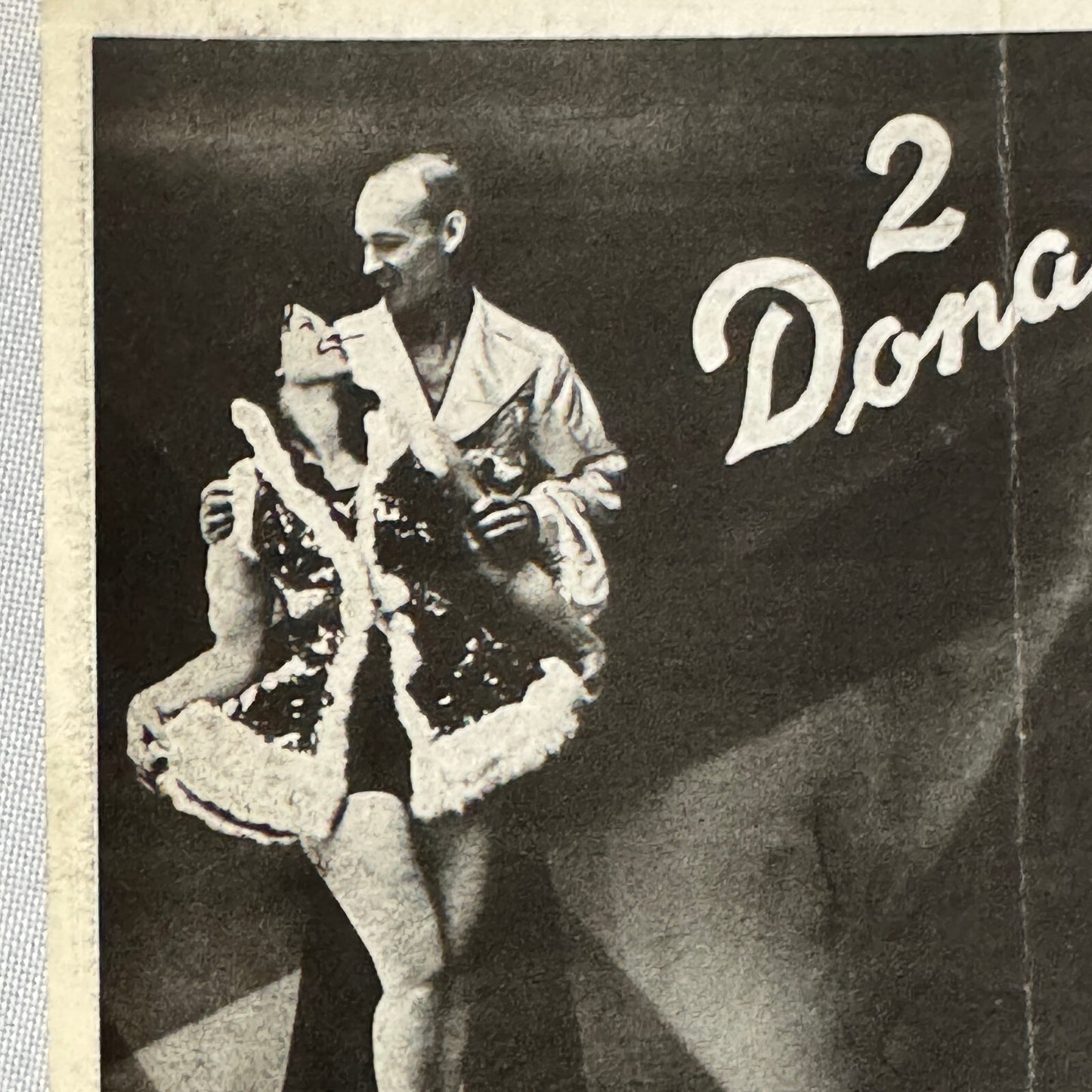 Circus Rollerskating Roller Skate Circus Act Flyer Advertising 2 Donalds