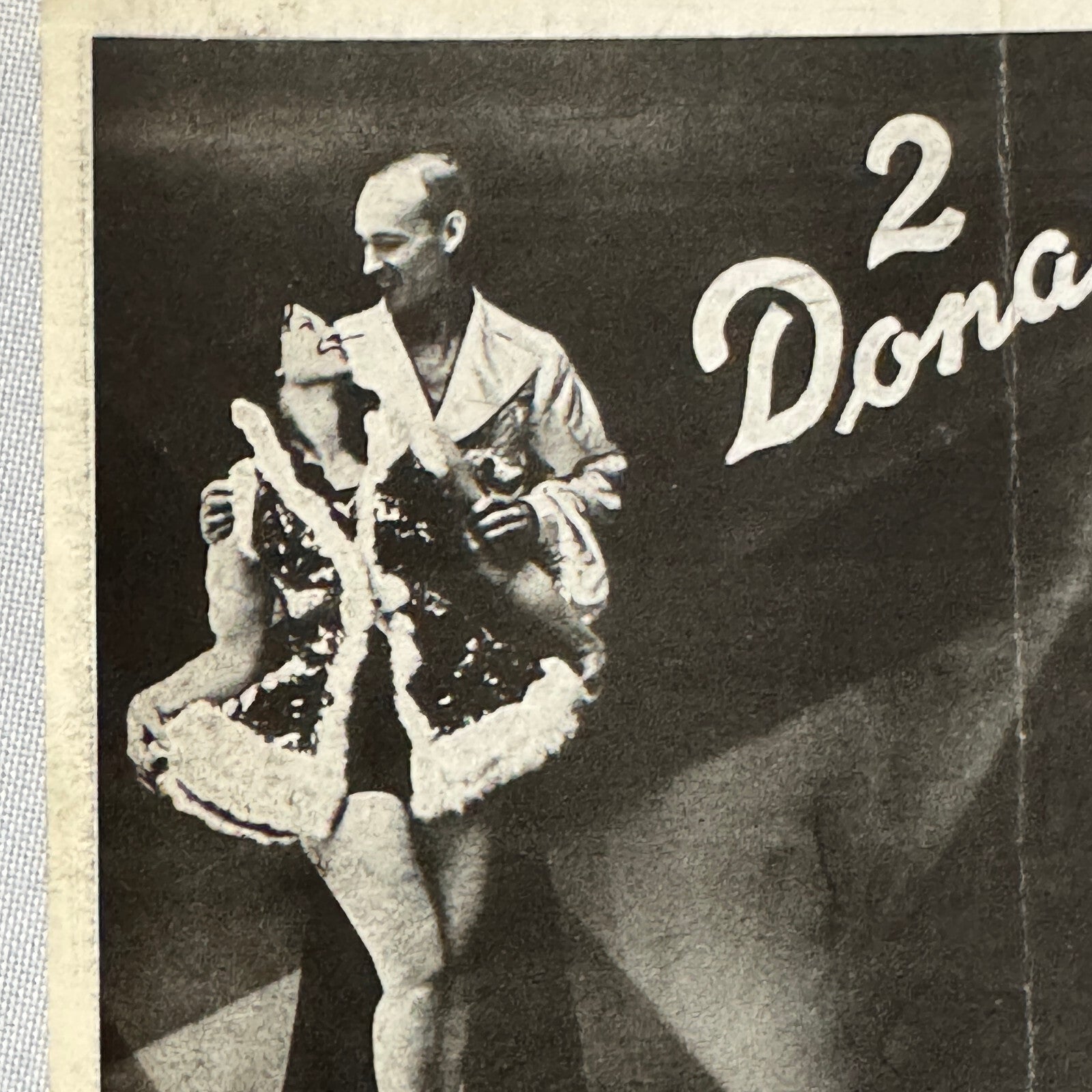 Circus Rollerskating Roller Skate Circus Act Flyer Advertising 2 Donalds