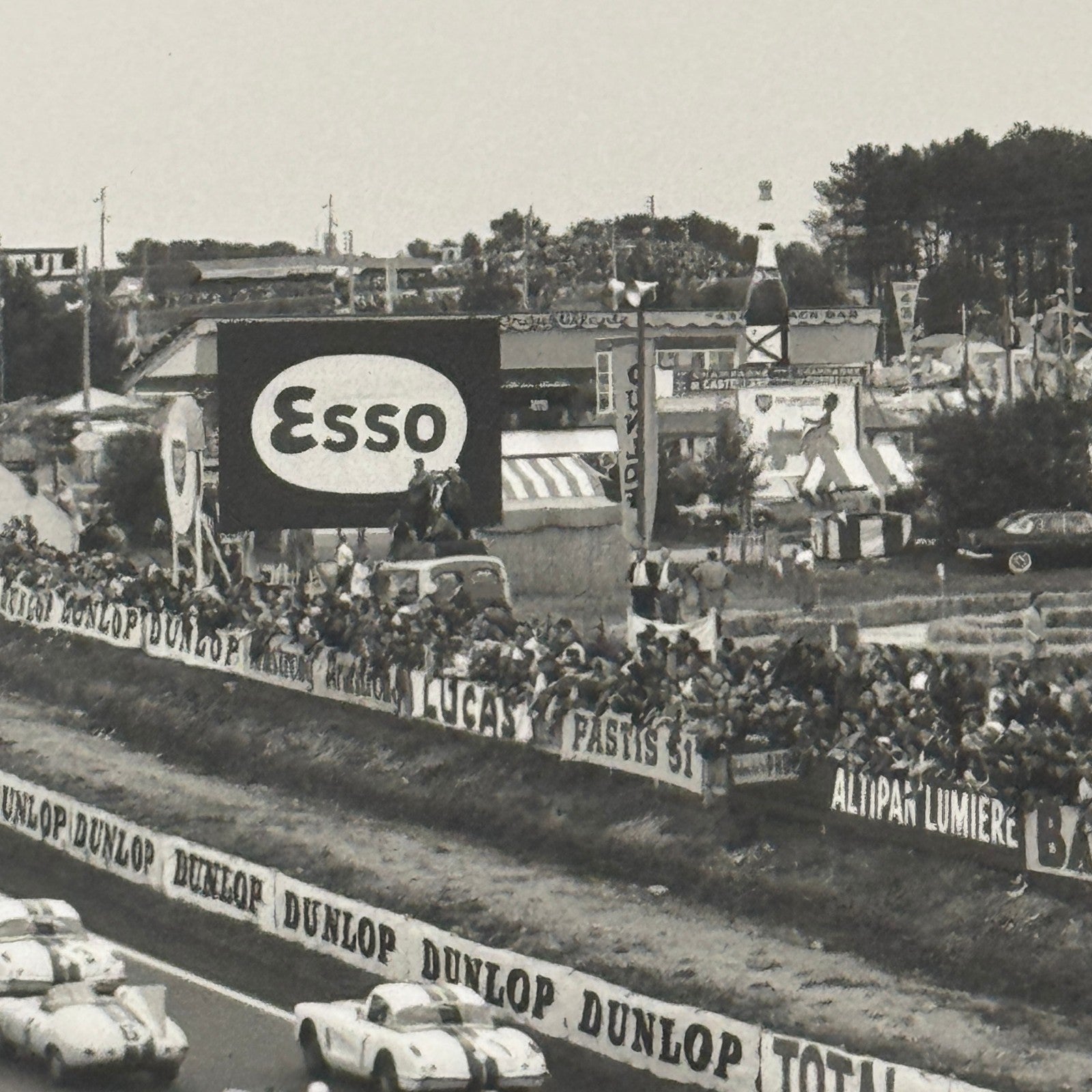 1960 LeMans Racing Photo Photograph Vintage Image Modern Print