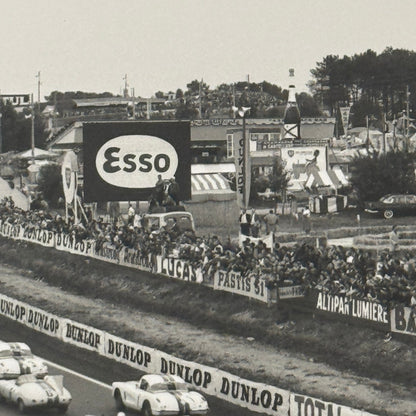 1960 LeMans Racing Photo Photograph Vintage Image Modern Print