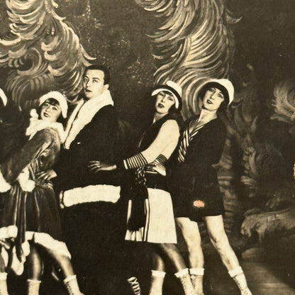Vintage Ice Skating Ice Dancing Ice Ballet Act Berlin Germany Photo Postcard