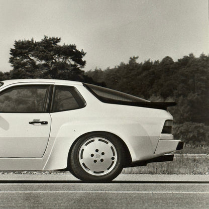 Porsche 924 GTS Factory Press Photo Photograph Vintage
