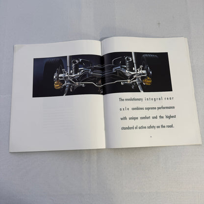 1990 BMW 850i Brochure Catalog BMW 8 Series BMW 850 Colour & Upholstery Lot 2x