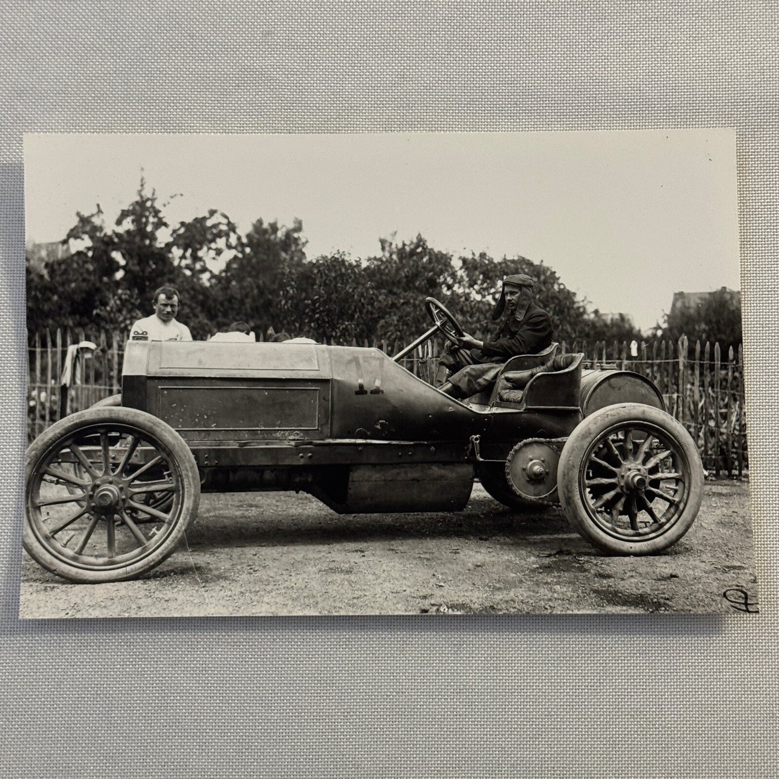 1905 Gordon Bennet Cup Race Edgar Braun Mercedes Benz Car Photo Modern Print