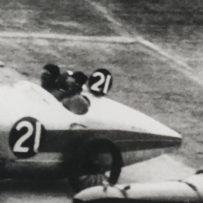 Vintage Car Racing Photo Photograph Charron Laycock AC - Modern Era Print 