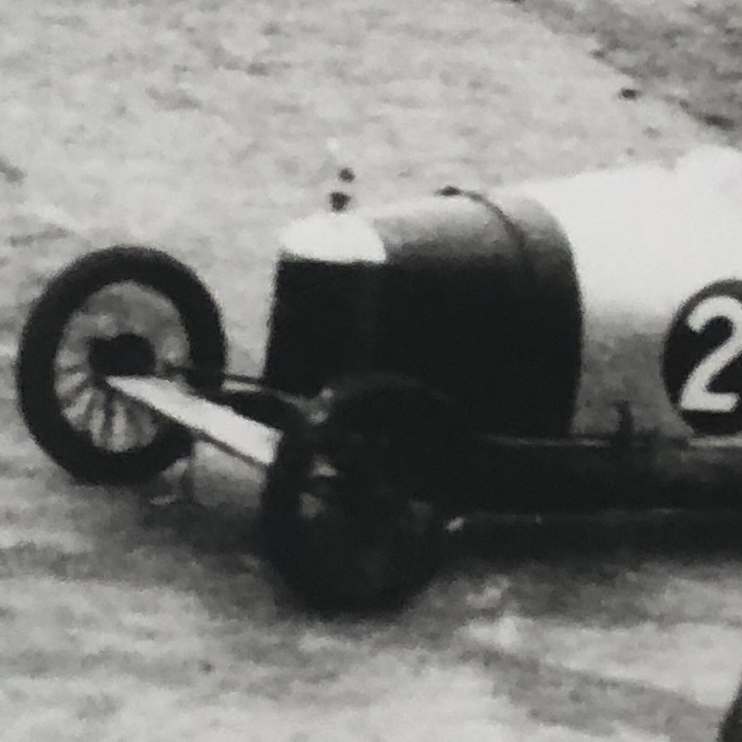 Vintage Car Racing Photo Photograph Charron Laycock AC - Modern Era Print 