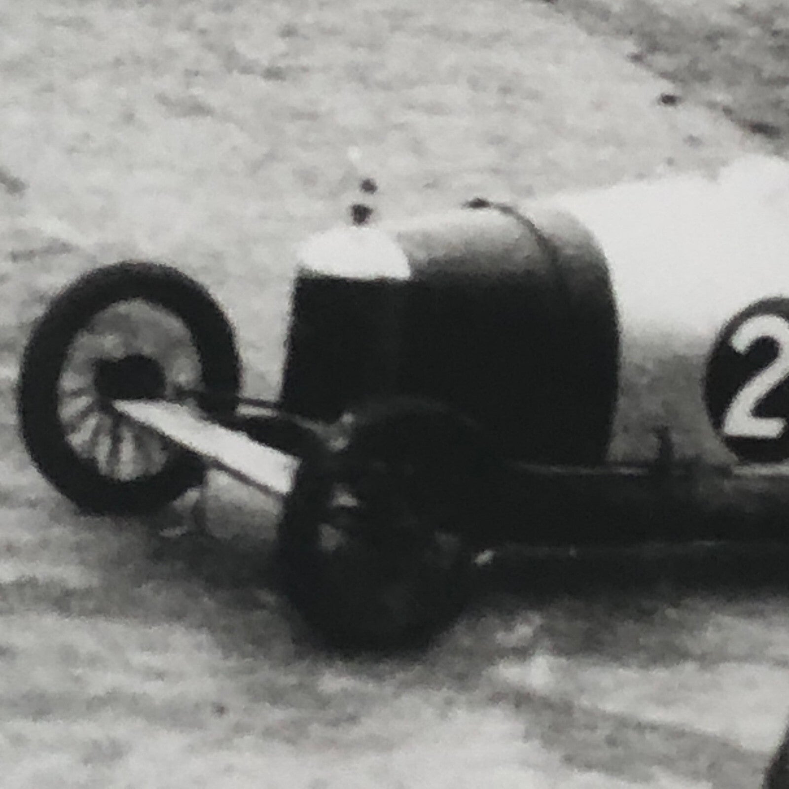 Vintage Car Racing Photo Photograph Charron Laycock AC - Modern Era Print 