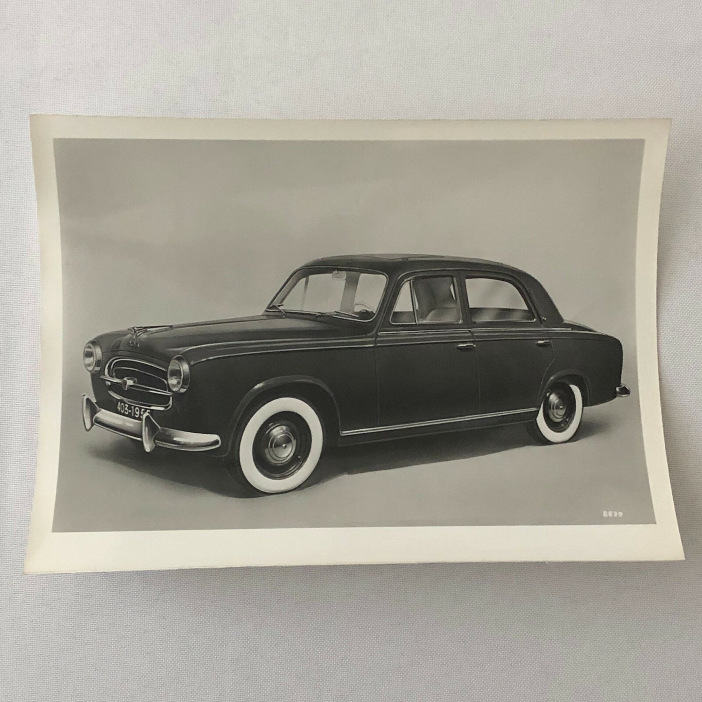 Vintage Peugeot 203 Car Photo Photograph Print 