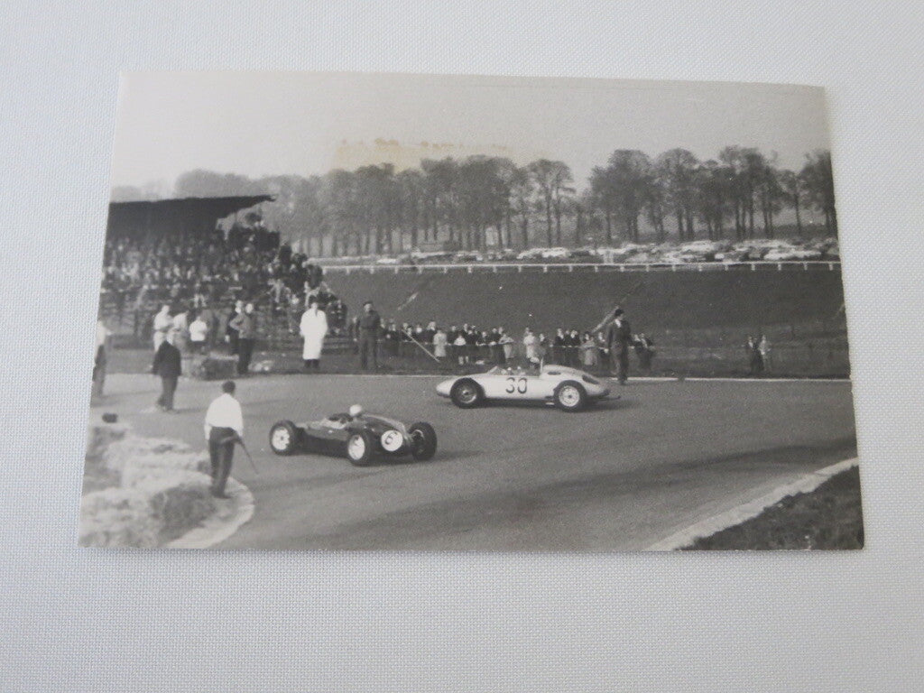 Vintage 1960s Racing Photograph Photo Image Grand Prix Race Cars