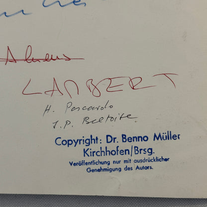 Vintage Racing Photo Photograph Henri Pescarolo Jean Pierre Beltoise  1968 F2