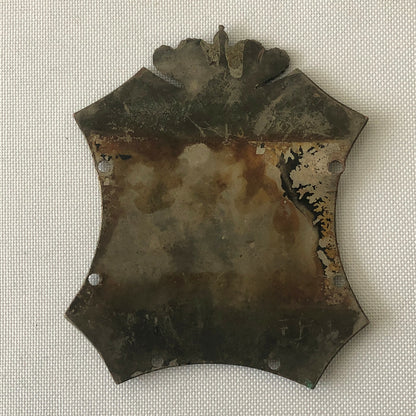 Vintage Dutch Car Club Enamel Rally Rallye Participant Badge Zuid Nederland Rit